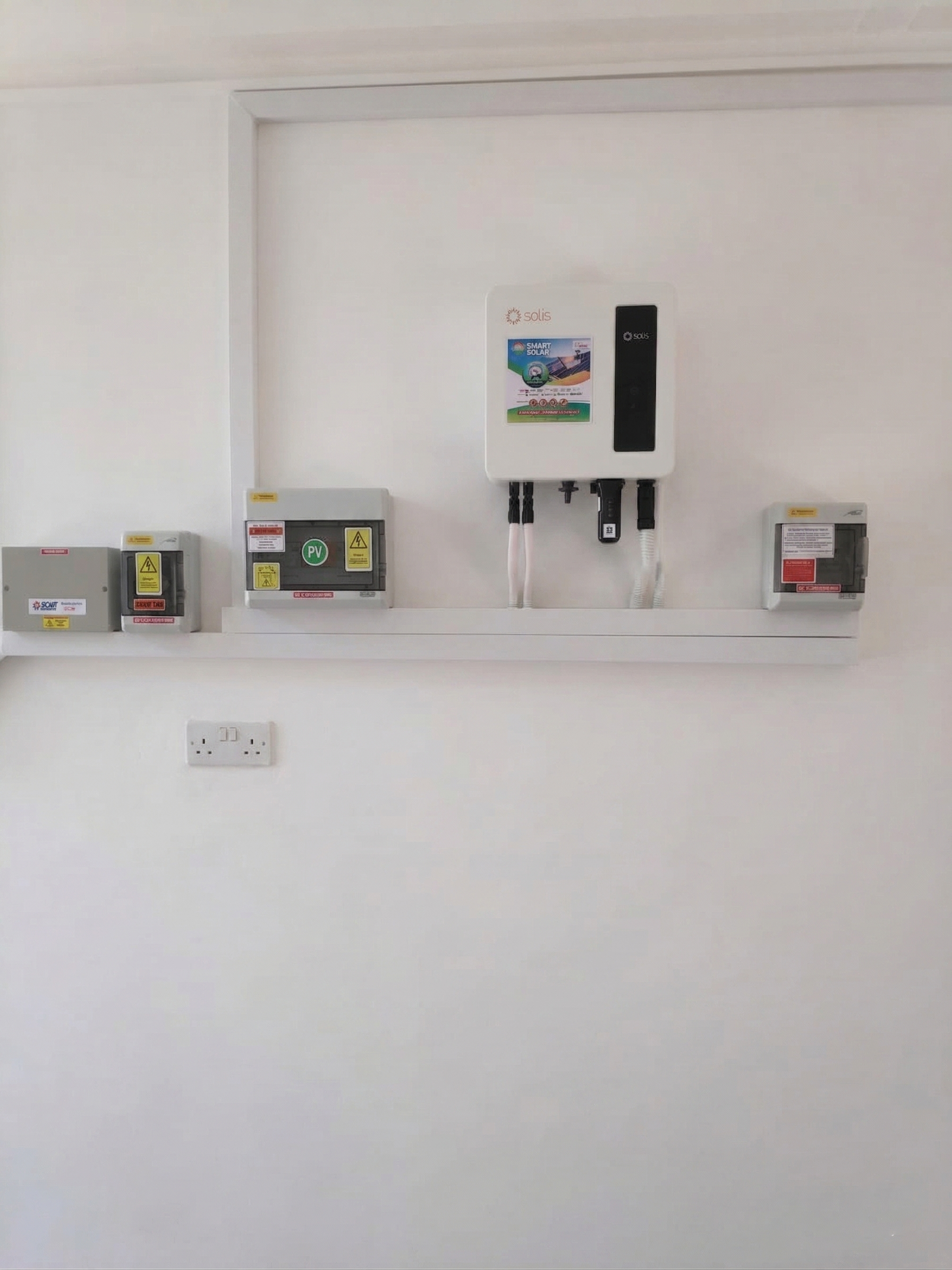 5kW solar panel installation in Gunnapana Sri Lanka - Image 1