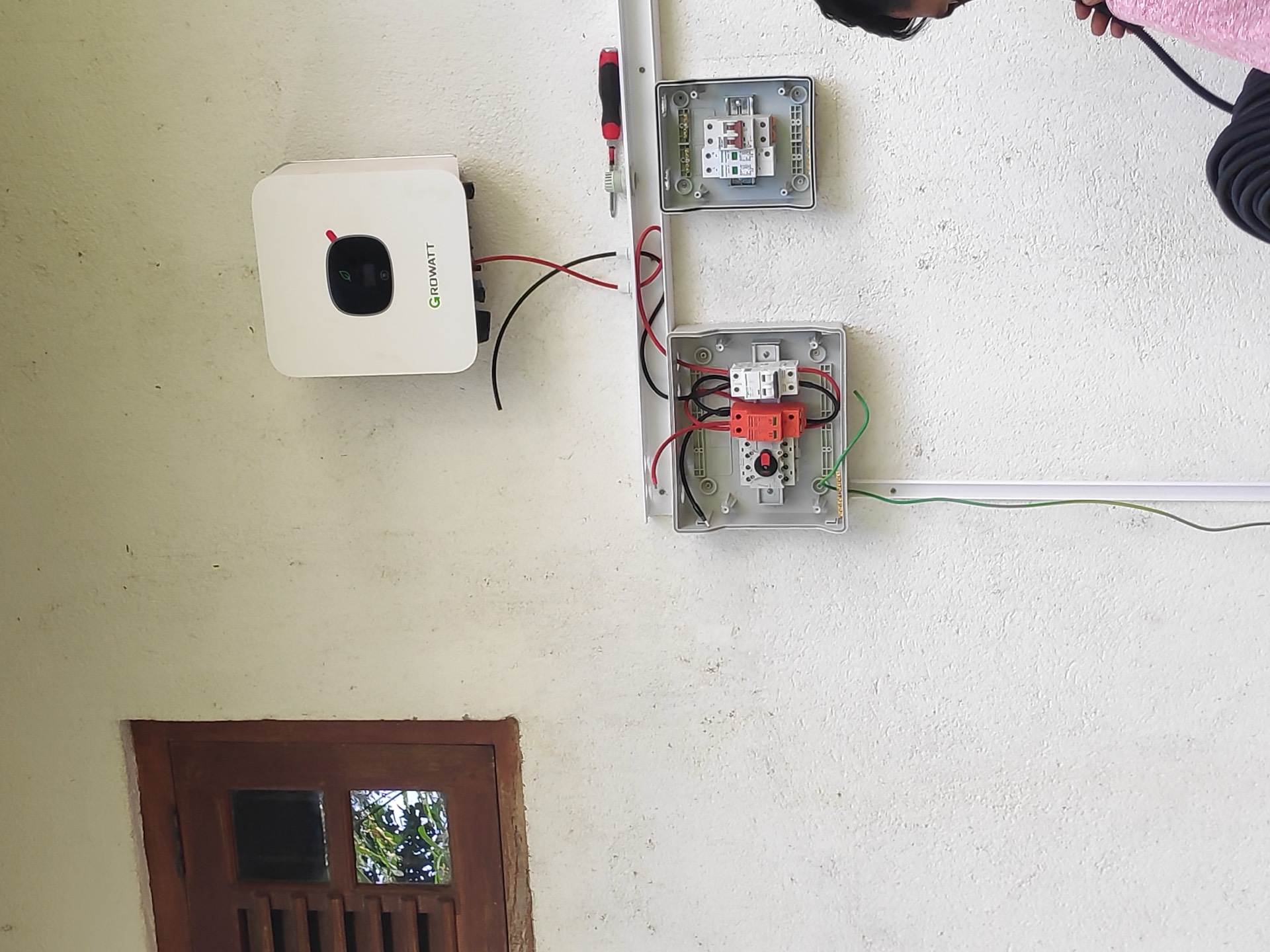 3kW solar panel installation in Mahawatte Sri Lanka - Image 3