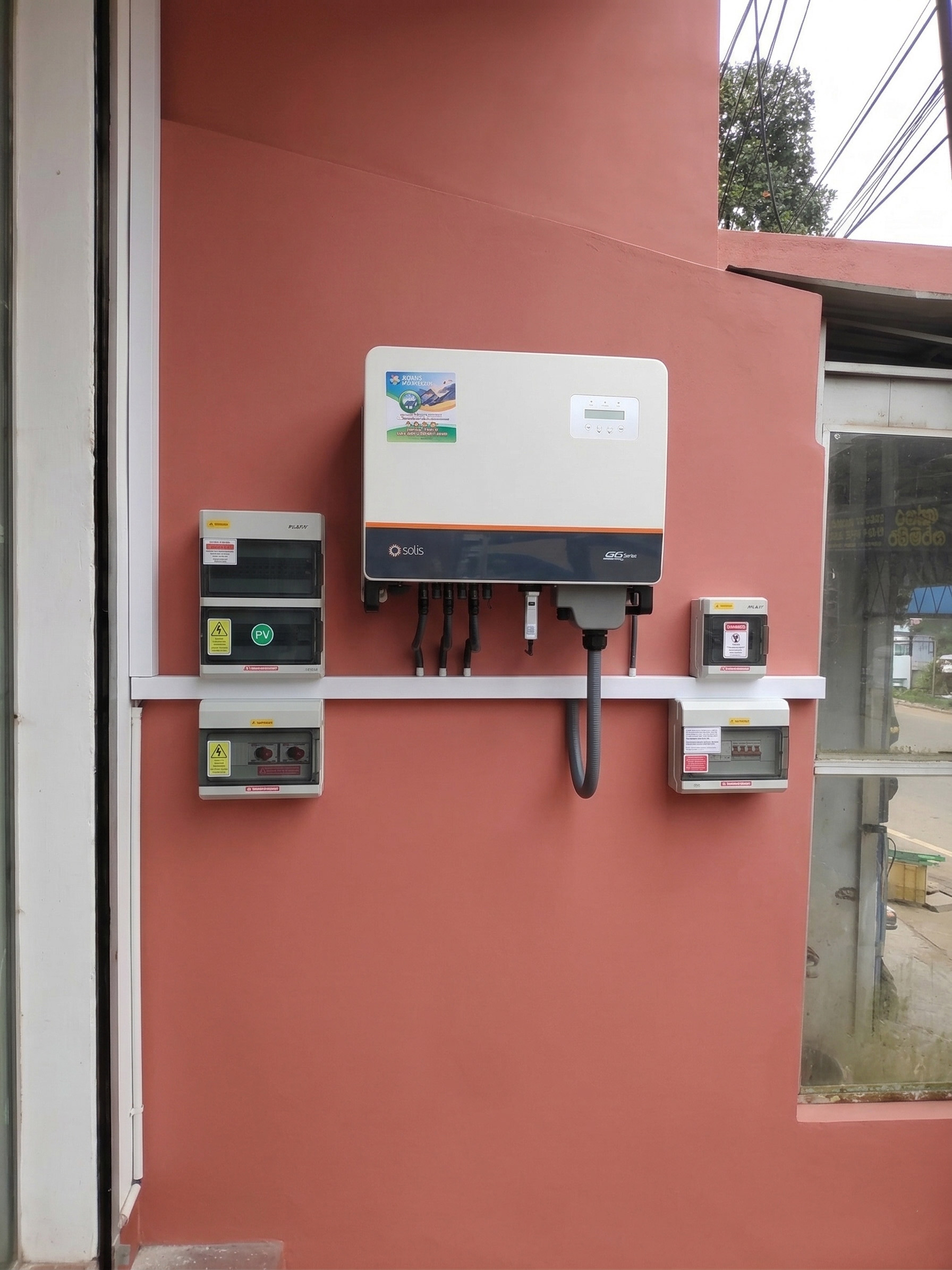 25kW solar panel installation in Panwila Sri Lanka - Image 2