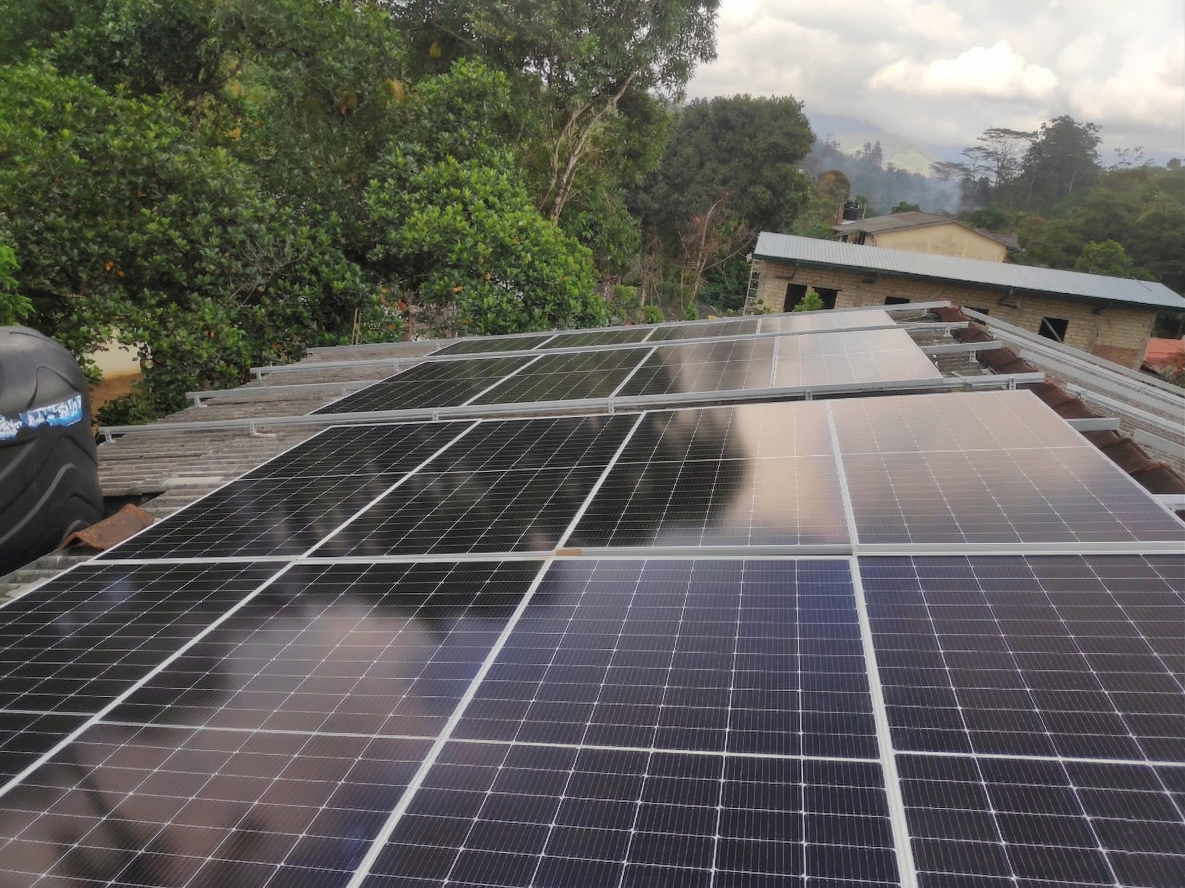 25kW solar panel installation in Panwila Sri Lanka - Image 3