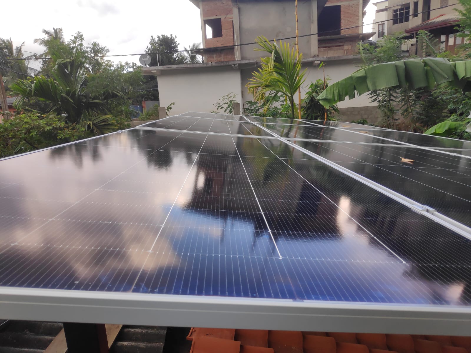 5kW solar panel installation in Pilimathalawa Sri Lanka - Image 3