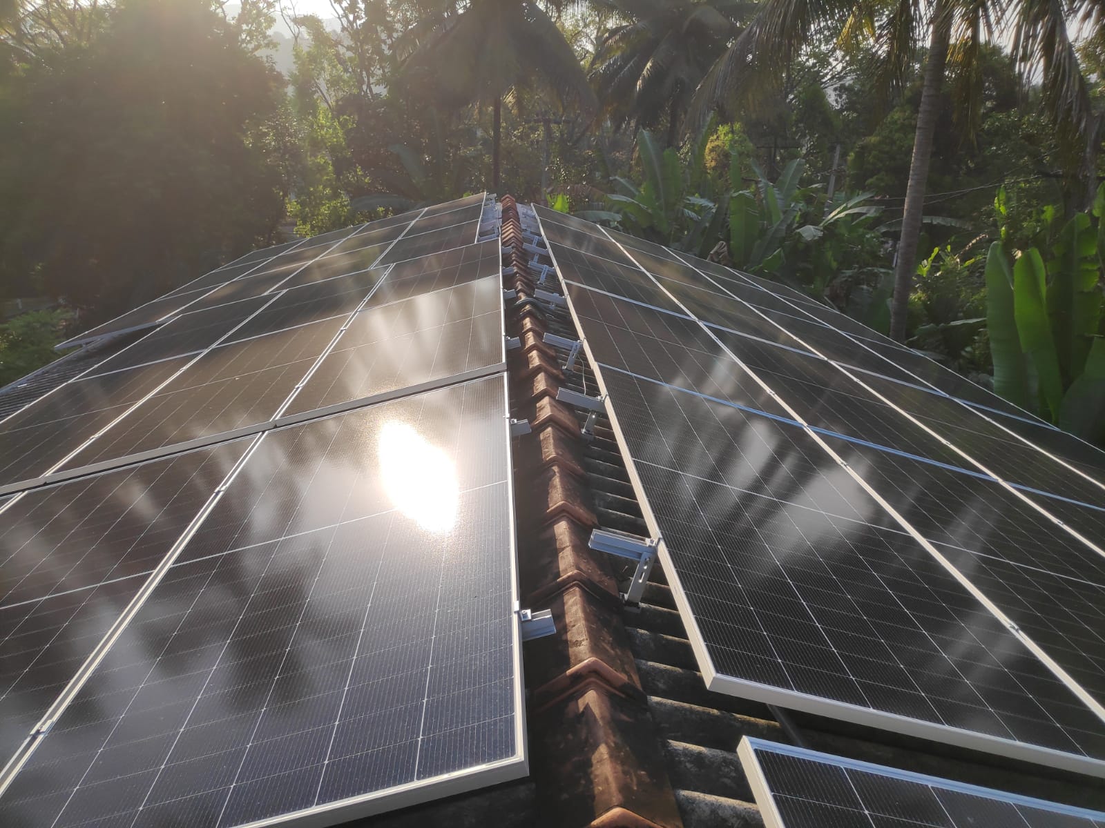25kW solar installation in Ukuwela, Sri Lanka