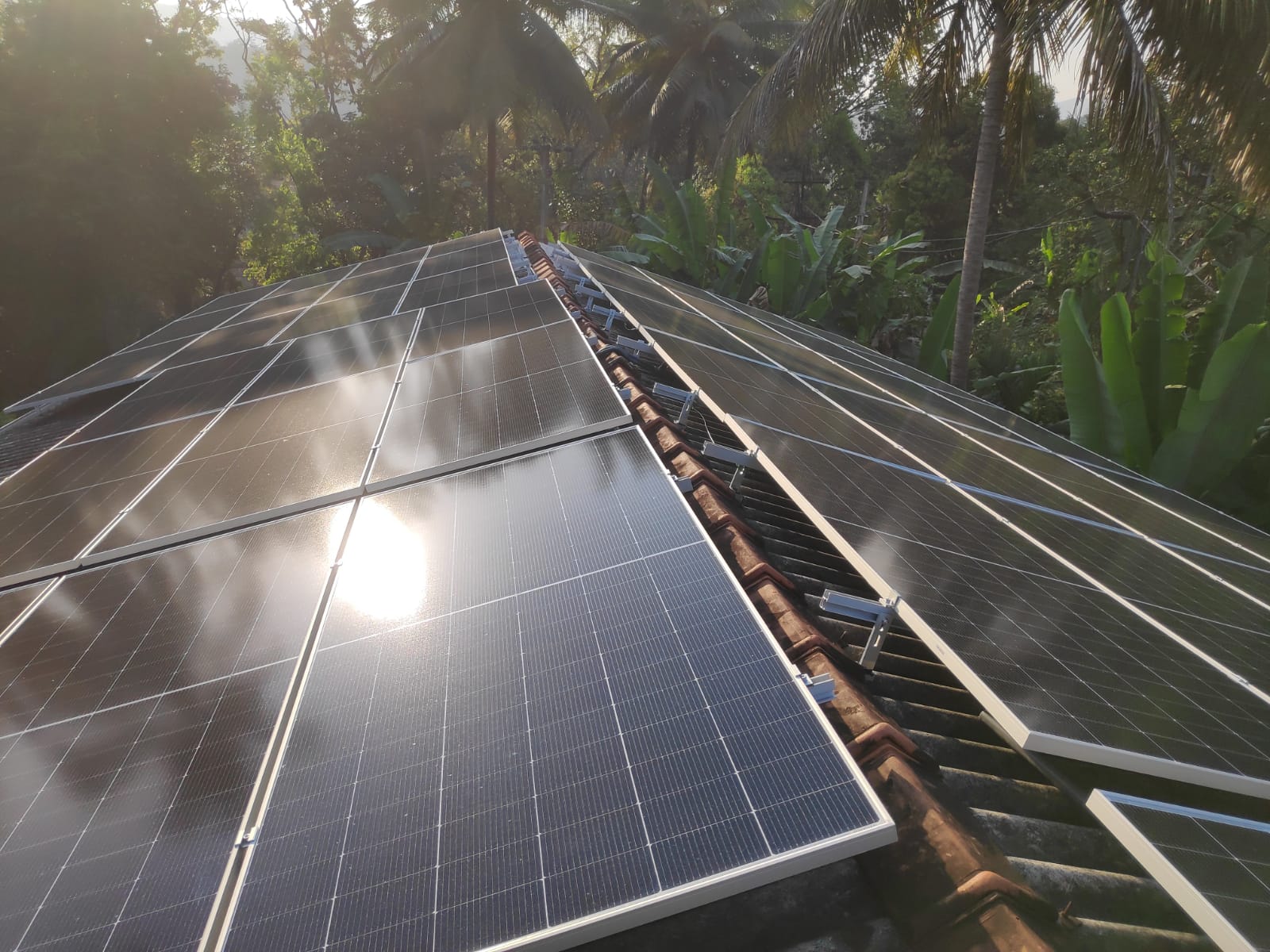 25kW solar panel installation in Ukuwela Sri Lanka - Image 3
